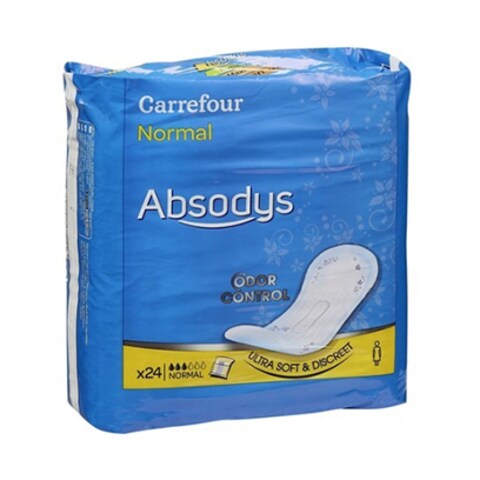 Carrefour Serviette Normal X24