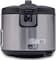 Evvoli Rice And Grain Cooker 5 Liters 650W Multi-Functions Non Stick, Silver EVKA-RC5005B