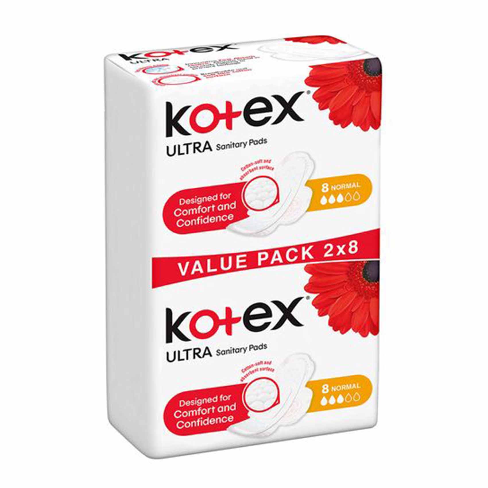 Kotex Female Pads Duos Normal 16S