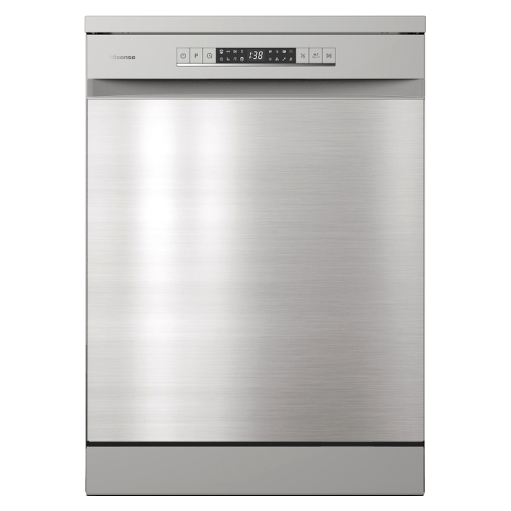 Hisense Freestanding Dishwasher With Standing 13 Place Settings HS622E90X Silver