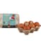 Golden Super Eggs Brown 6 PCS