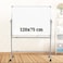 White Board With Stand Magnetic White Board for Household, Schools, and Office,120x75cm