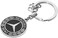 Genuine Mercedes-Benz Keychain in Stainless Steel, Black and Silver Color