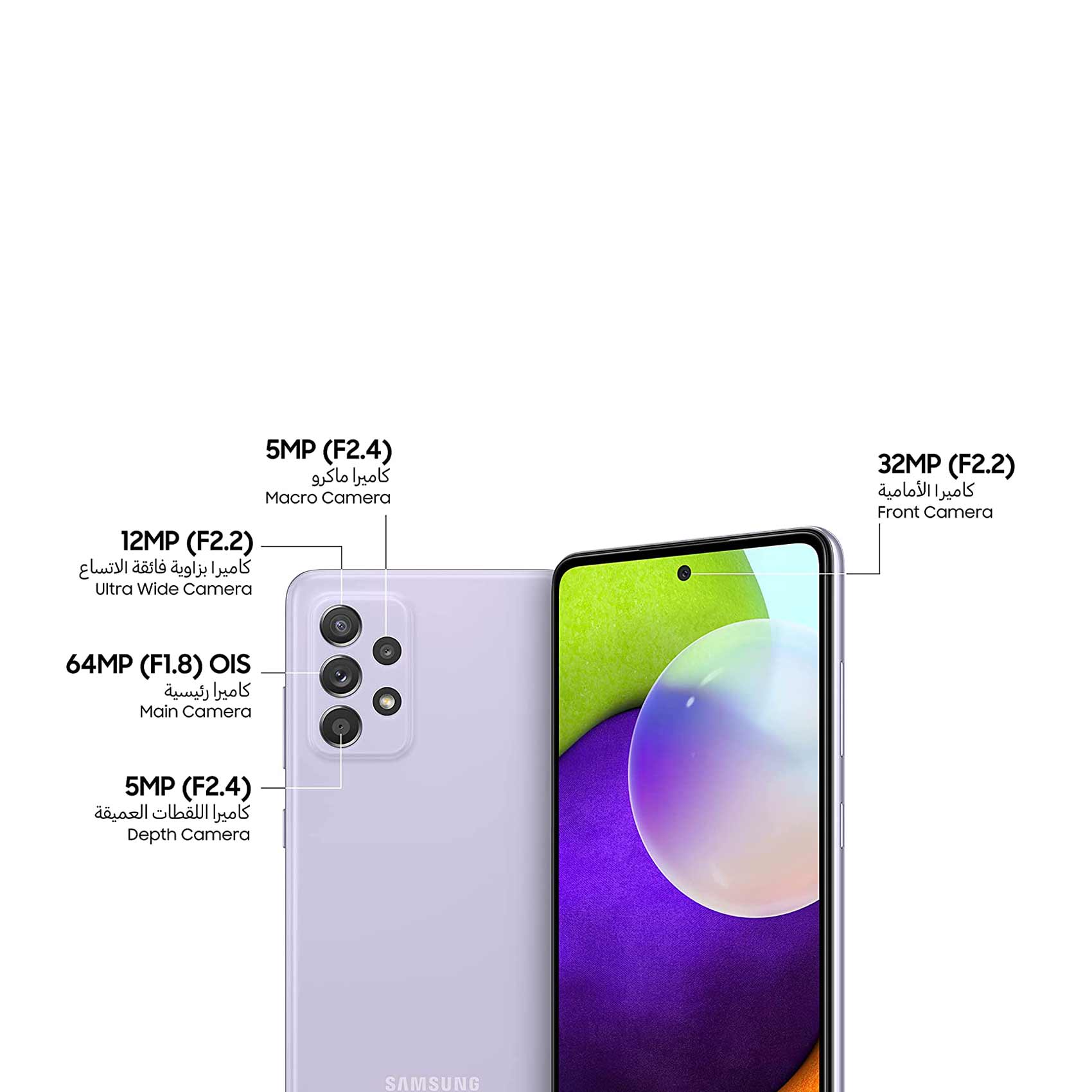 Depth Camera A52 Camera Features Buy Samsung Galaxy A52 (Blue, 6GB