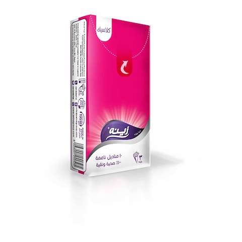 Zeina Pocket Tissues - 10 Tissues Pack Of 10