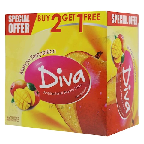 Diva Soap Sunshine Value Pack 200G