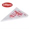 Generic 100-Piece Disposable Piping Bag For Cake Decoration