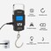 Fitto Portable Electronic Scale, Artue Wh-A25, LCD Display, Luggage Scale, Multi-Unit Conversion, 55Kg, Backlight