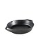 Ayda Cast Iron Pre-Sesoned Dual Handle Fry Pan Skillet Black 26cm