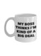 muGGyz Leave The Whales Alone Printed Coffee Mug White