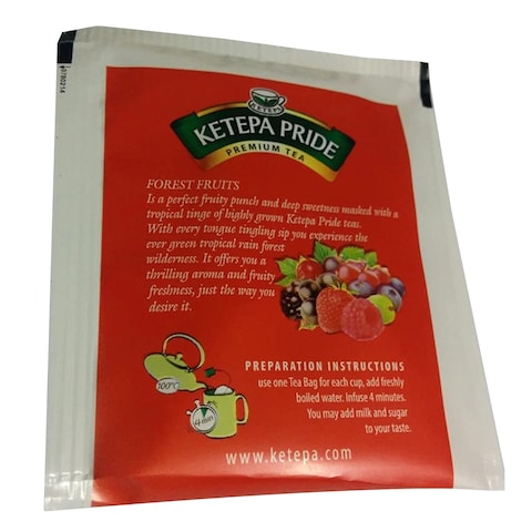 Ketepa Pride Forest Fruit Tea Bags 2g x 25 Pieces