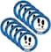 Doreen 10 Pcs Floor Sticker, Stand Here Safety Floor Signs Please Maintain a distance of 6 feet Social Distancing Safety Floor Decal Sign Warning Sign Guidance for Crowd Control (Blue)(GC1319A)