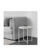 Zenhome Round Steel Table White 45x53x45cm