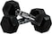 Rubber Encased Dumbbell Set of 2-(10*2KG)