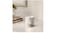 Tealight holder, white8 cm