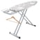 Ironing Board, Heat Resistant Iron Board With Steam Iron Rest, Foldable Ironing Stand Structure 110cm x 34 cm