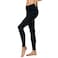 Pourelle Leggings Pants - Lycra Cotton - Black