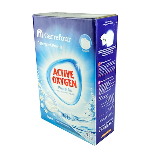 Carrefour Top Load Laundry Detergent Powder Original 2.5kg