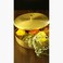 Floral Etched Handcrafted Brass Spice Box Set with Containers and Spoon