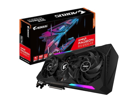 Gigabyte AORUS Radeon RX 6900 XT Master 16G Graphics Card, MAX-Covered Cooling, 16GB 256-bit GDDR6, GV-R69XTAORUS M-16GD REV2.0 Video Card