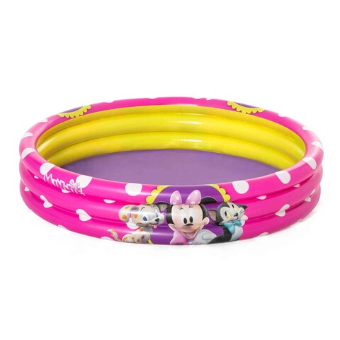 Bestway Minnie Mouse 3-Ring Pool 1.22 m x 25 cm hight