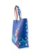 Biggdesign Owl And City Printed Shoulder Bag Blue/Pink/Yellow