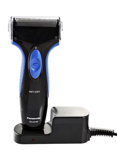 Panasonic Pro Curve Wet And Dry Shaver Black/Blue 9.7X3.6Centimeter