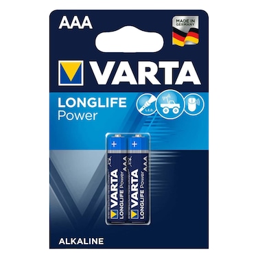 Varta Long Life Battery 1500 B2 AA2&#39;S 1.5V