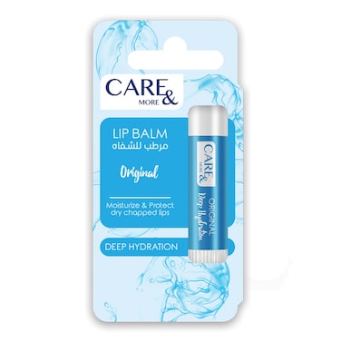 كير أند مور مرطب العناية بالشفاه أوريجينال - 4 جم