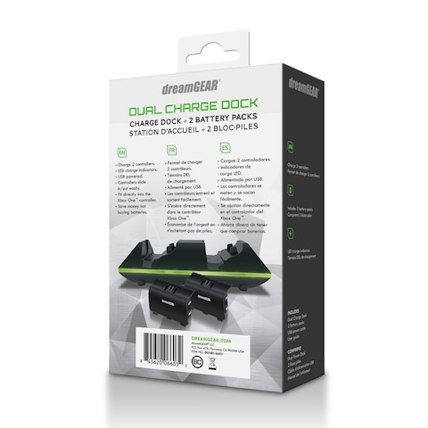 DREAMGEAR XBOXONE TWIN DOCKING STA
