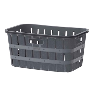 Cosmoplast Cedargrain Laundry Basket IFHHLA381WT Warm Taupe 40L