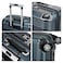 Eminent Hard Case Travel Bag Cabin Luggage Trolley Polycarbonate Lightweight Suitcase 4 Quiet Double Spinner Wheels With Tsa Lock KK10 Graphite