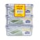 Lock &amp; Lock Stable Airtight Container 850ml 3Pcs