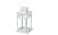Lantern for block candle, in/outdoor white28 cm