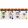 Haunted House Halloween Decoration Window Stickers Multicolour Pack of 4