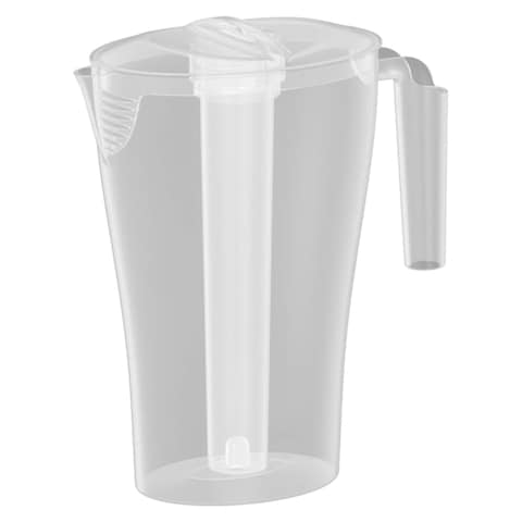 Cosmoplast Jug With Ice Holder White 2.5L