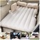 142 * 88 * 45Cm SUV Air Mattresses Car Inflatable Travel Bed for Camping Children Rear Double Adjustable Sleeping Pad Airbed Seat Cover Cushion Flocking Cloth for Car SUV MVP with Pump