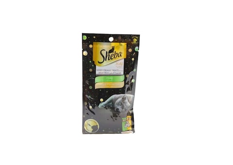 Sheba Melty Mixed Creamy Treats With Chicken And Whitefish Cat Food 48g