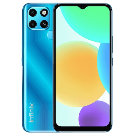 Infinix Smart 6 - 6.6-inch 32GB /2GB Dual SIM 4G Mobile Phone - Ocean Blue