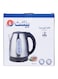 Techno Best Stainless Steel Kettle With Water Level 1.8L, 1850W, BSK-001, Silver/Black