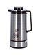 Double Glass Liner Vacuum Flask 1.9L Silver/Black