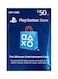 Sony Playstation Store Gift Card Usd 50