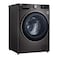 غسالة ملابس إل جي تحميل أمامي بمجفف - 10.5 كيلو - أسود - F4V9RCP2E