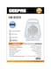 Geepas Fan Heater 2400W 2400 W Gfh9518 White