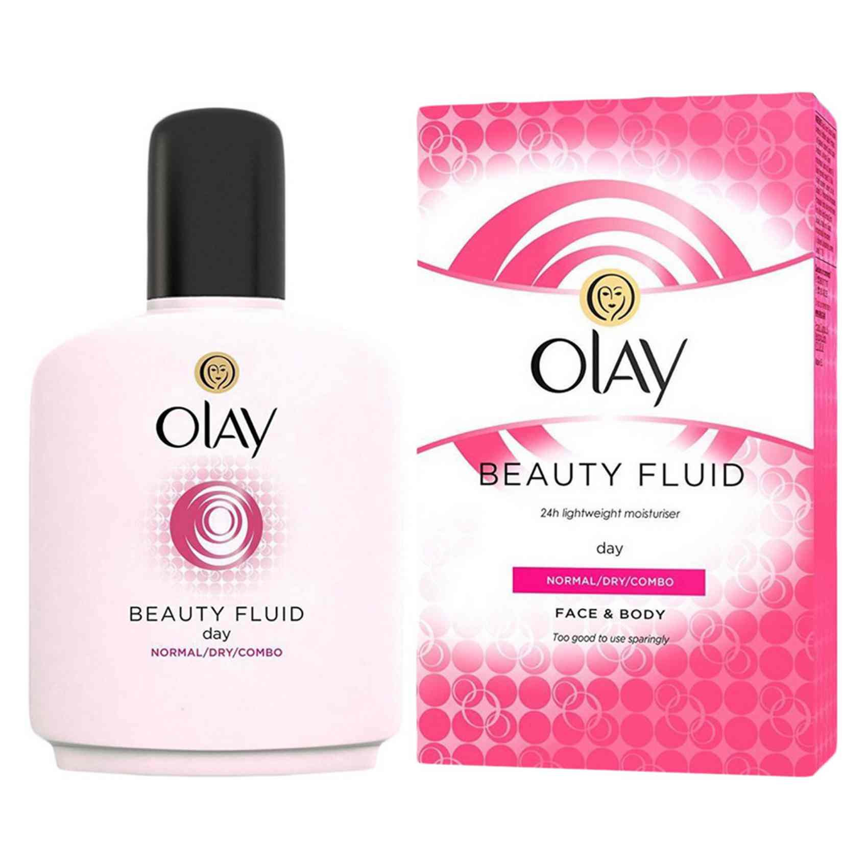 Olay Beauty Fluid Day Face &amp; Body Moisturiser 100ml