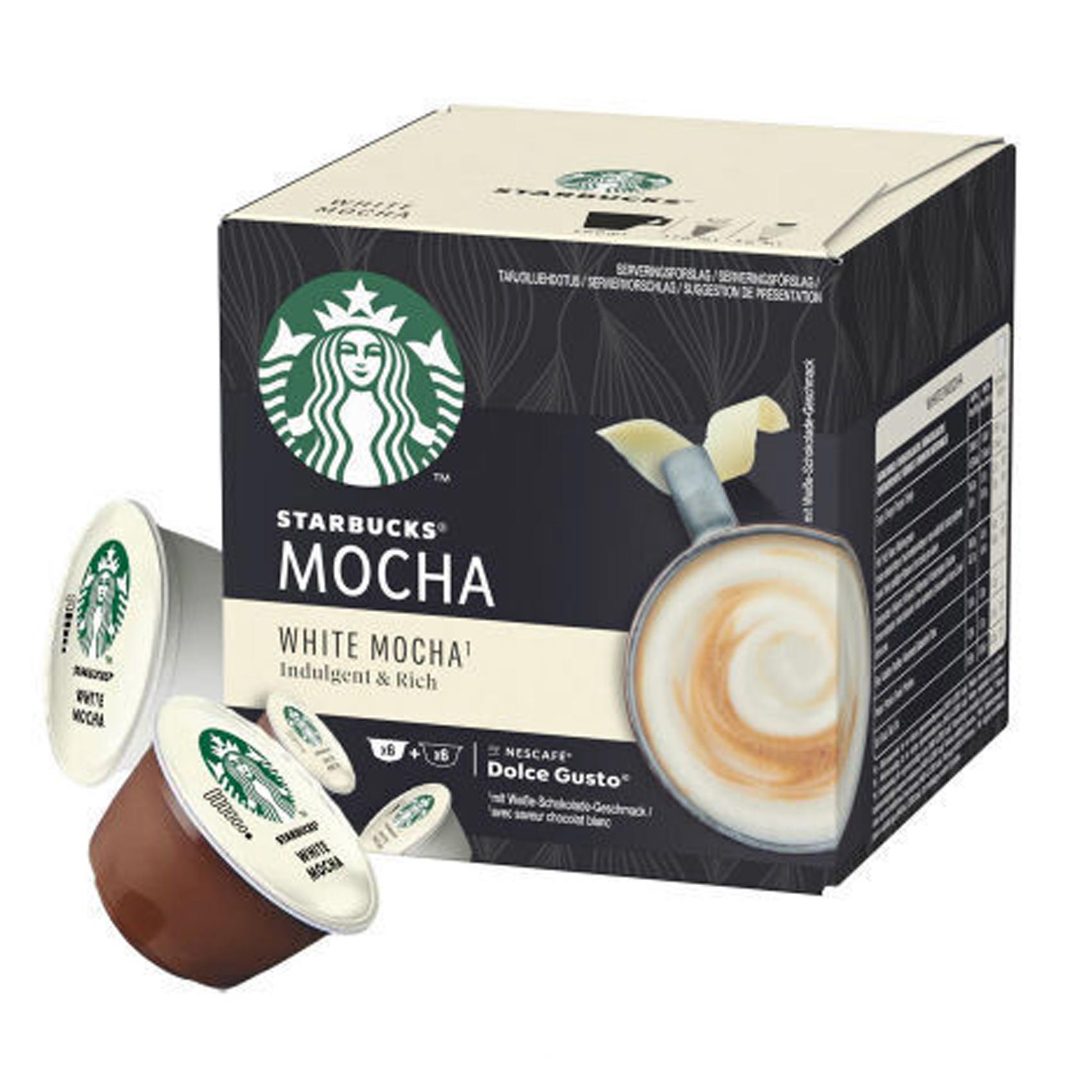 Buy Starbucks Dolce Gusto White Mocha 12 Capsules 123GR Online