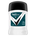 Buy Rexona Men Antiperspirant Deodorant Stick Antibacterial + Invisible 40g in UAE