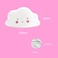Eazy Kids - Cloud Lamp Light - White