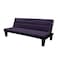 In House Asil 2 In 1 Sofabed Velvet Upholstered - Dark Purple