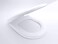 Uni flo Toilet Seat Cover Elongated For Standard Toilets With Non Slip And Grip Tight Durable Bumpers